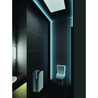V-JET bezdotykový tryskový osoušeč rukou 220-240V, 1760W, 300x195x617mm, bílá 01303.W