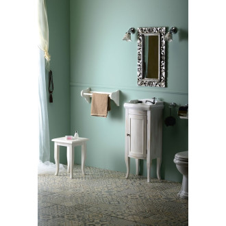 RETRO umyvadlová skříňka 36,5x85x29cm, starobílá 1641