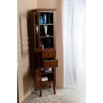 RETRO skříňka vysoká 40x170x36cm, buk, levá 1663