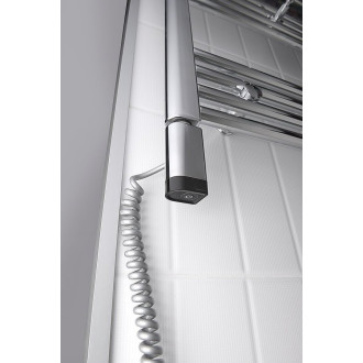 ONE D topná tyč s termostatem, 200 W, levá, chrom ONE-DL-C-200