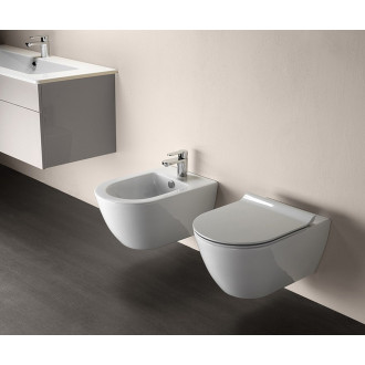 PURA bidet závěsný, 36x55cm, bílá ExtraGlaze 8865111