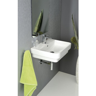 SOTT AQUA keramické umyvadlo zápustné, 57x44cm, bílá 10SQ50057