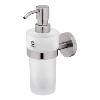 Nimco Unix nerez UNM 13031WL-10 Dávkovač tekutého mýdla skleněný, pumpička nerez