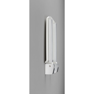 GELCO sklopné sedátko do sprchového koutu 32,5x32,5 cm, bílá GS120W
