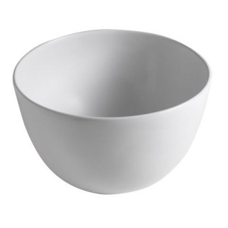 DOME keramické umyvadlo na desku, ? 45,5cm, bílá WH030