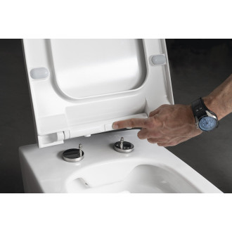 BELLO WC sedátko, SLIM, Soft Close, bílá 100727