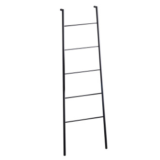 SEGA sušák ručníků na opření 550x1700x70mm, černá mat SE104