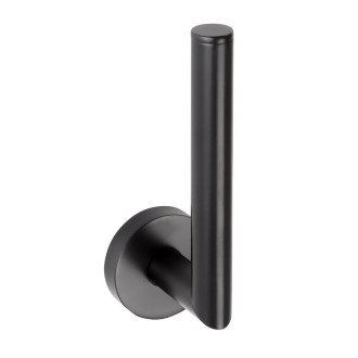 X-ROUND BLACK držák toaletního papíru rezervní, černá XR701B