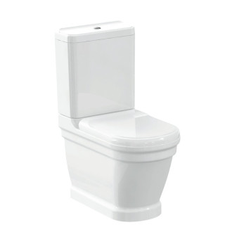 ANTIK WC kombi, spodní/zadní odpad, bílá WCSET08-ANTIK