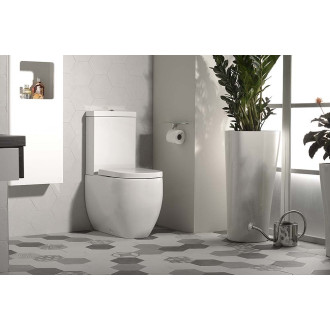 FLO WC kombi, spodní/zadní odpad, bílá WCSET11-FLO