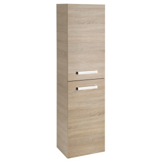 VEGA skříňka vysoká s košem, 40x150x31cm, dub platin VG960