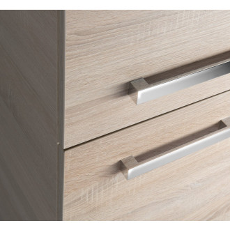 VEGA skříňka vysoká s košem, 40x150x31cm, dub platin VG960