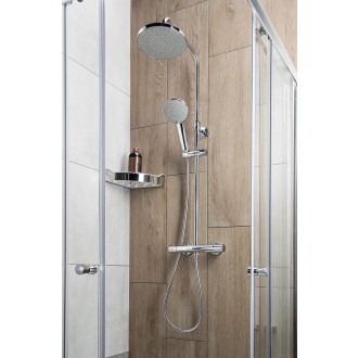 LIGA sprchový sloup s termostatickou baterií, chrom SL533