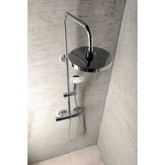 LIGA sprchový sloup s termostatickou baterií, chrom SL533