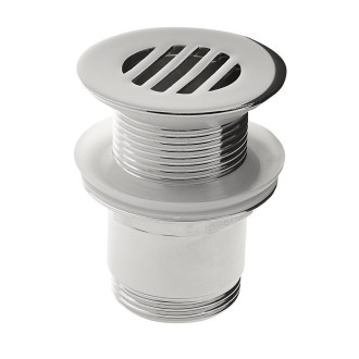 Umyvadlová výpust 5/4“, neuzavíratelná, design zátka, 25-50mm, chrom CV2009