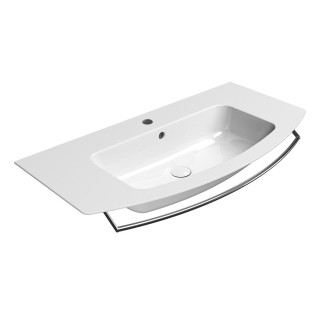 PURA keramické umyvadlo Slim oblé 102x52cm, bílá ExtraGlaze 8825111