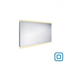Nimco Série 12000 ZP 12006V LED zrcadlo 1200x700 s dotykovým senzorem rám hliníkový