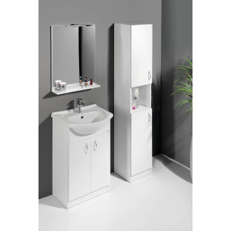SIMPLEX ECO 50 umyvadlová skříňka včetně umyvadla 47x83,5x29cm SIME500