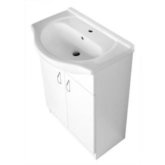SIMPLEX ECO 65 umyvadlová skříňka včetně umyvadla 63x83,5x30,7cm SIME650