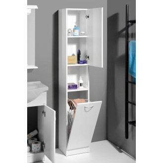 SIMPLEX ECO vysoká skříňka s košem 30x180x30cm SIME310