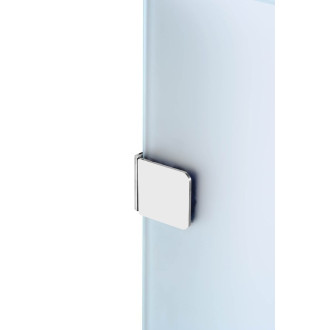 Dělící stěna mezi urinály 40x80 cm, mléčné sklo 2502-05