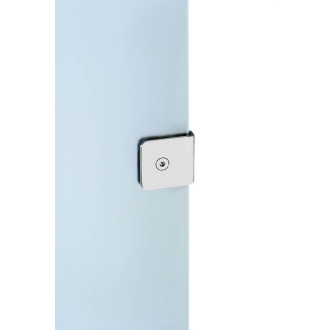 Dělící stěna mezi urinály 40x80 cm, mléčné sklo 2502-05