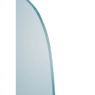 Dělící stěna mezi urinály 40x80 cm, mléčné sklo 2502-05