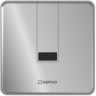 Podomítkový automatický splachovač pro urinál 6V (4xAA), nerez lesk PS006