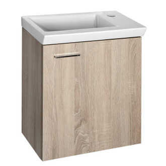 ZOJA/KERAMIA FRESH umyvadlová skříňka 44x50x25,3cm, dub platin 51046DP