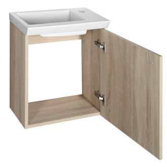 ZOJA/KERAMIA FRESH umyvadlová skříňka 44x50x25,3cm, dub platin 51046DP