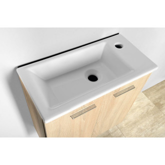 ZOJA/KERAMIA FRESH umyvadlová skříňka 49x50x24,5cm, dub platin 51047DP
