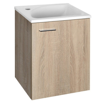 ZOJA/KERAMIA FRESH umyvadlová skříňka 40x50x32cm, dub platin 51048DP