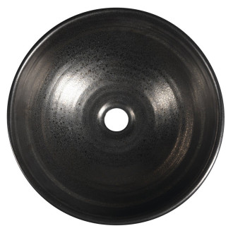 ATTILA keramické umyvadlo, průměr 43cm, metalická měď DK010