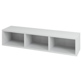 ESPACE otevřená policová skříňka 20x94x22cm, bílá ESC130-3030