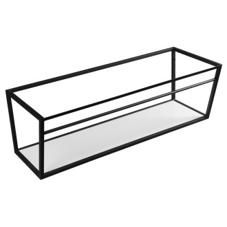 SKA konzole s policí 1200x400x460mm, černá mat SKA104