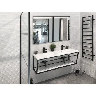 SKA konzole s policí 1200x400x460mm, černá mat SKA104