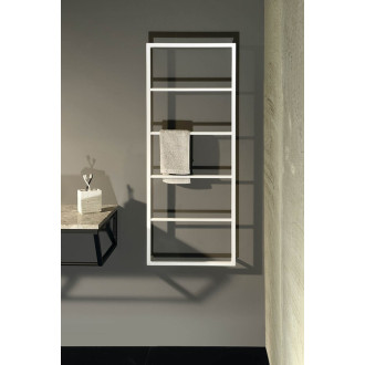 SKA nástěnný sušák ručníků 600x1150x100mm, bílá mat SKA512