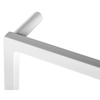 SKA nástěnný sušák ručníků 600x1150x100mm, bílá mat SKA512