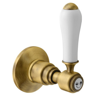 ANTEA podomítkový přepínač, páčka, bronz DEVIN106