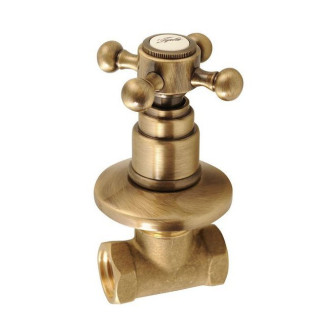 ANTEA podomítkový ventil, teplá, bronz 3056H