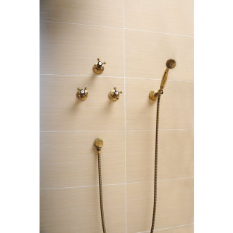 ANTEA podomítkový ventil, teplá, bronz 3056H