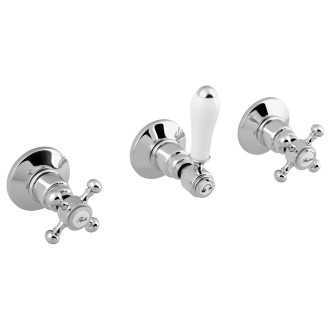 ANTEA podomítková sprchová baterie, 2 výstupy, chrom SET305-101
