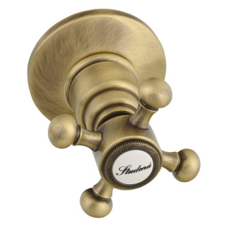 ANTEA podomítková sprchová baterie, 2 výstupy, bronz SET305-106