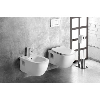 BRILLA bidet závěsný, 35,5x53 cm, bílá 100624