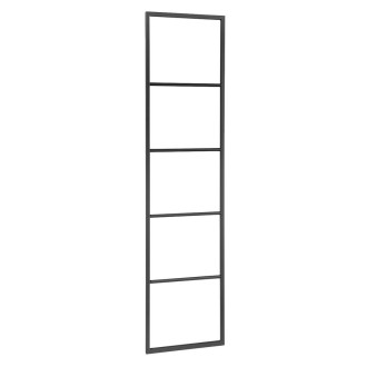 SKA sušák ručníků na opření 420x1700x20mm, černá mat SKA551