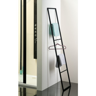 SKA sušák ručníků na opření 420x1700x20mm, černá mat SKA551