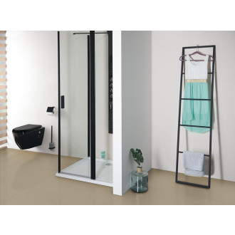 SKA sušák ručníků na opření 420x1700x20mm, černá mat SKA551