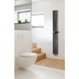 OTHELLO MONO SLIM hliníkové otopné těleso 300x1890mm, černá mat 2301189030SN