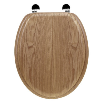 AQUALINE WC sedátko, dub 1705-10