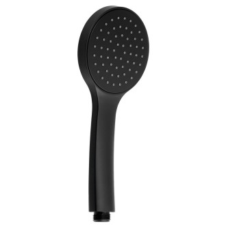 Ruční sprcha, průměr 102mm, ABS/černá mat SK736